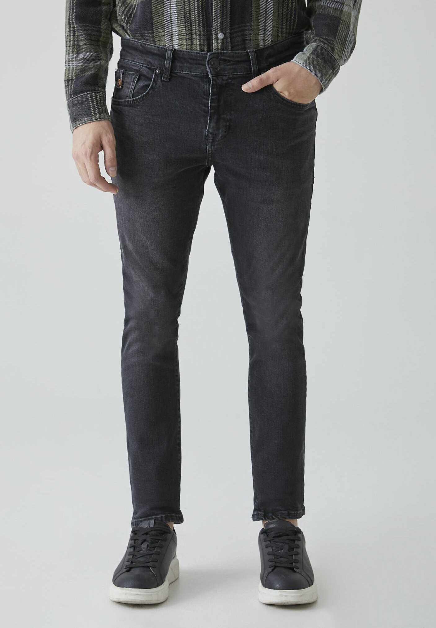 LTB - slim fit - dark grey/gris oscuro - Zalando.es