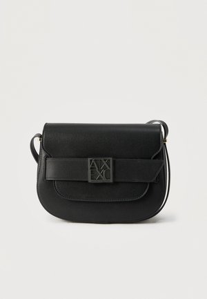 SUSSY SADDLE - Torba čez telo - black