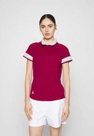 HEAT SHORT SLEEVE - Polo - legacy burgundy