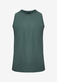 Top - dark green
