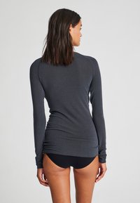 GAI+LISVA AMALIE SOLID - Bluză cu mânecă lungă - dark grey
