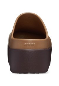 Crocs DYLAN PLATFORM - Zuecos - sepia