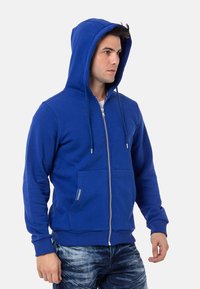 Cipo & Baxx Sweater met rits - saxeblue