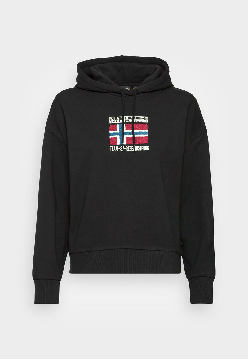 Damen Sweatshirts | Napapijri VERRES Kapuzenpullover black/schwarz - UV65611 Damen Sweatshirts | Napapijri VERRES Kapuzenpullover black/schwarz - UV65611