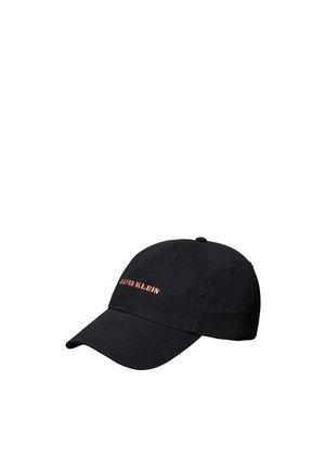 Calvin Klein CALVIN KLEIN EMBROIDERED GRAPHIC LOGO CAP - Caps - black