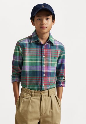 PLAID BRUSHED COTTON OXFORD SHIRT - Shirt - multi-coloured