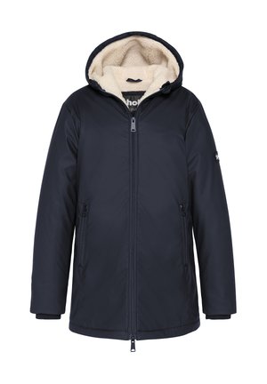 À CAPUCHE DOUBLÉE - Wintermantel - marine