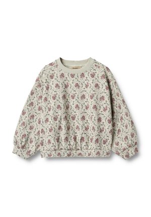 Wheat, Sweatshirt - slightly green flowers