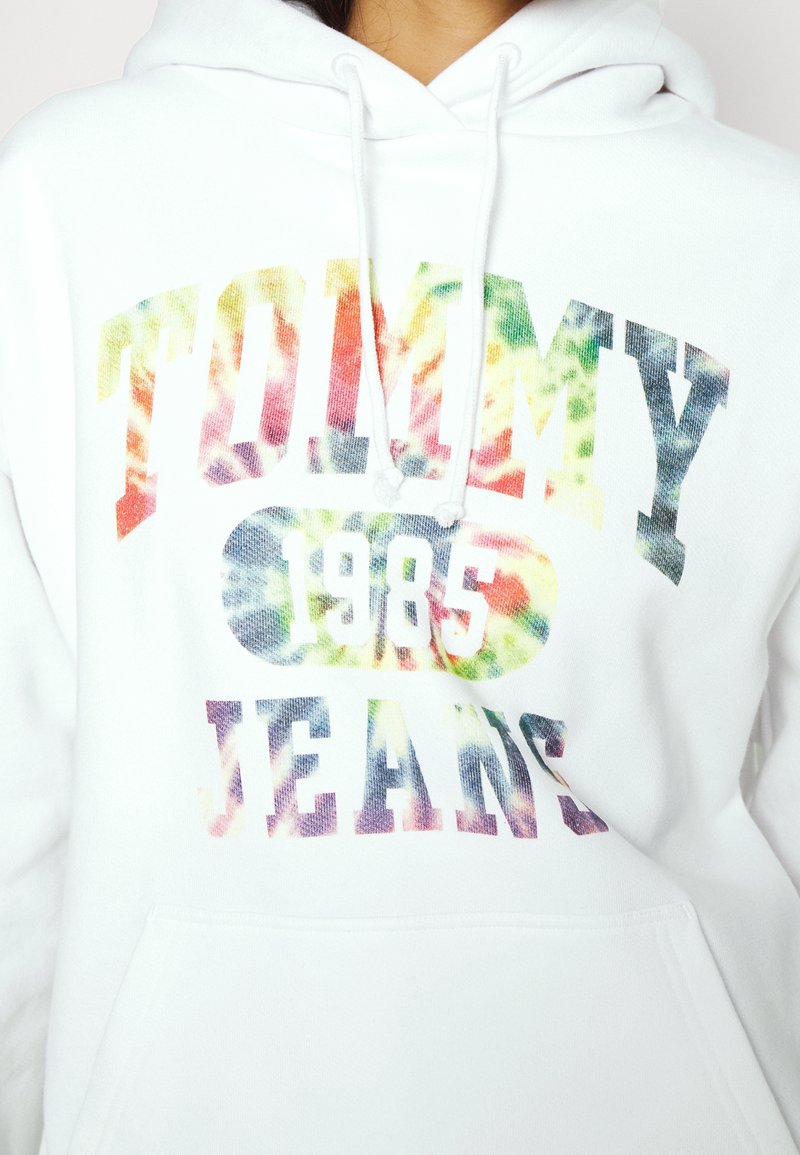 Tommy Jeans Sweat à capuche white/blanc (Seconde main) ZALANDO