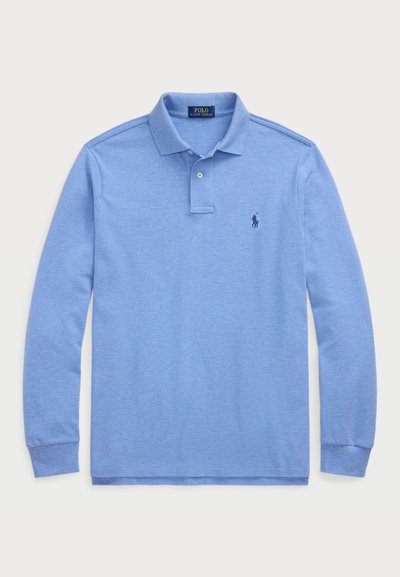 Polo Ralph Lauren CUSTOM SLIM FIT MESH POLO SHIRT - Pólóing - soft royal heather