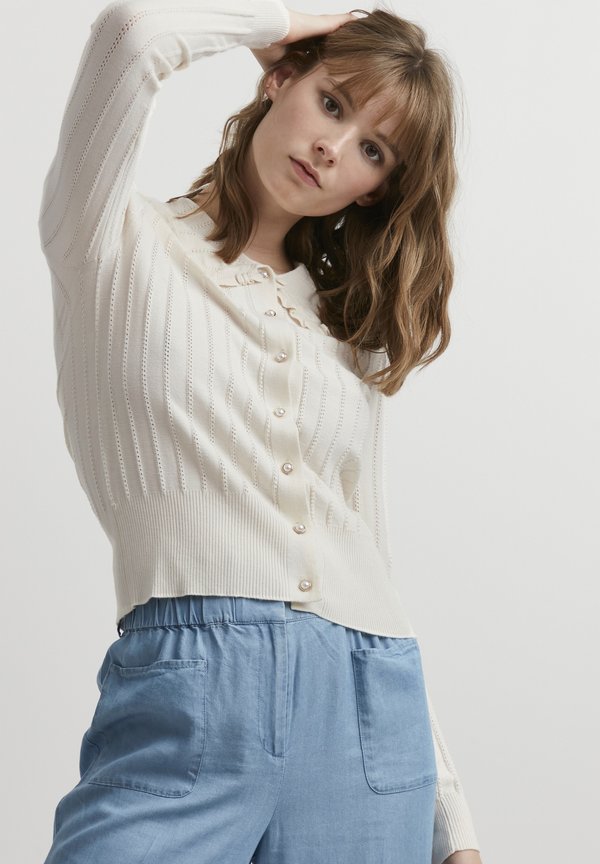 IRFANTINE - Cardigan - birch