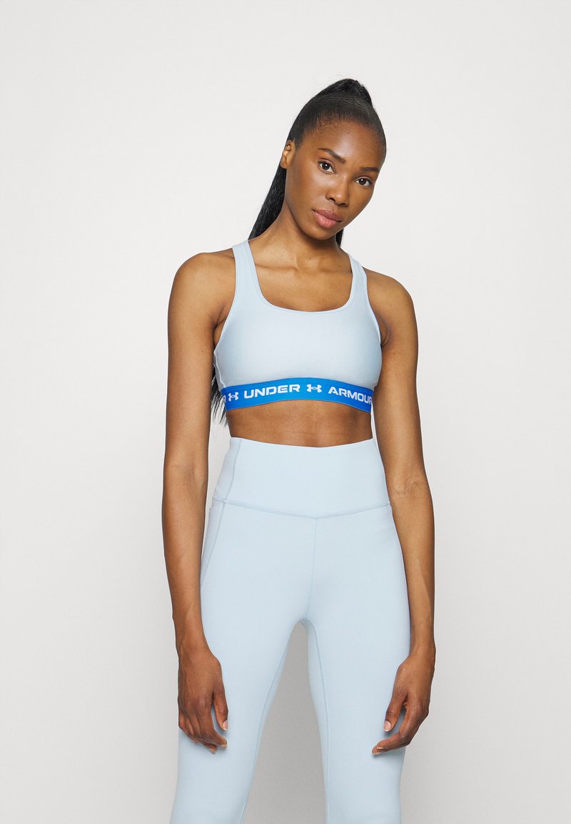 Under Armour CROSSBACK MID  - Sutiã desportivo de suporte médio - breaker blue/victory blue/white