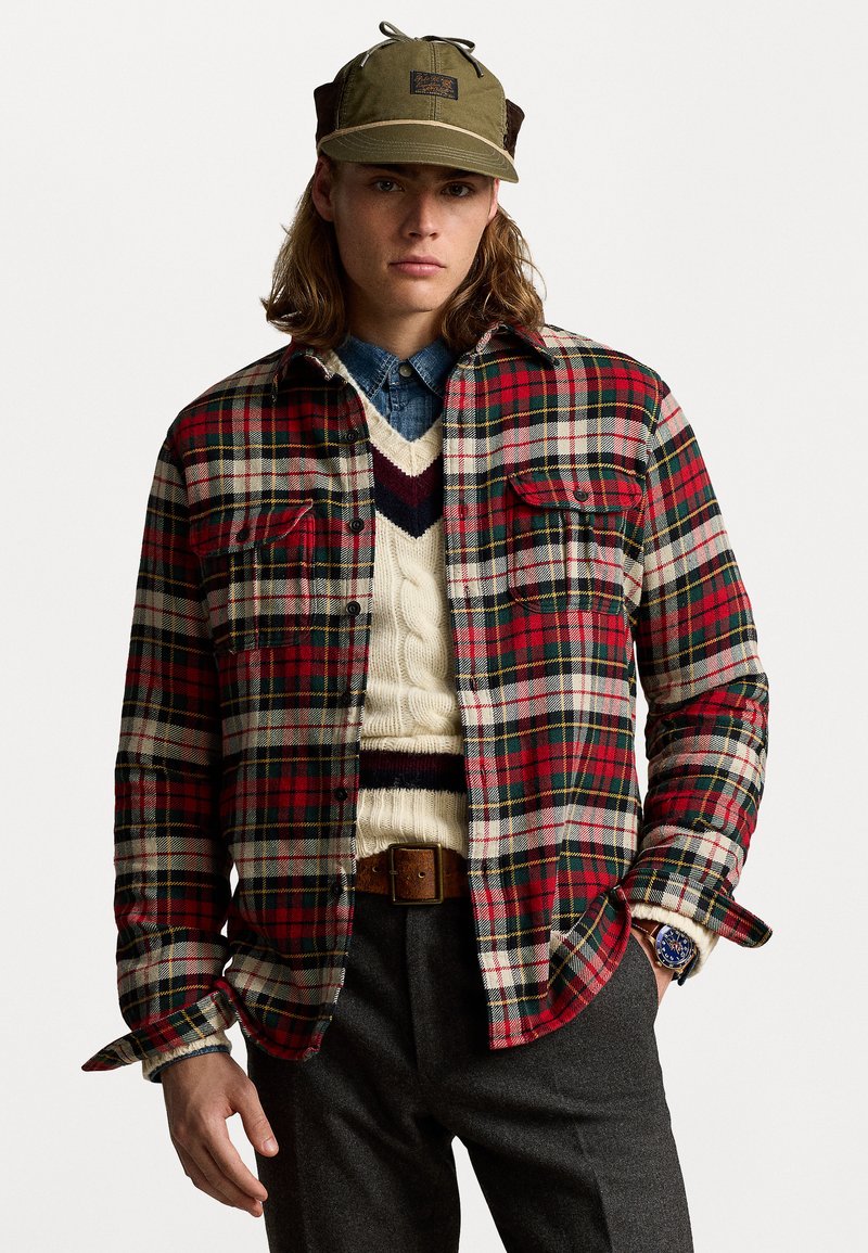 Ralph Lauren POLO by Ralph Lauren WOODSMAN WORKSHIRT Long sleeve cotton check shirt Men's XL size cotton multicolor Vintage Second Hand main image 1