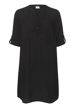 Kaffe BPRILLA ROLL TAB SLEEVES LOOSE FIT - Tuniek - black deep