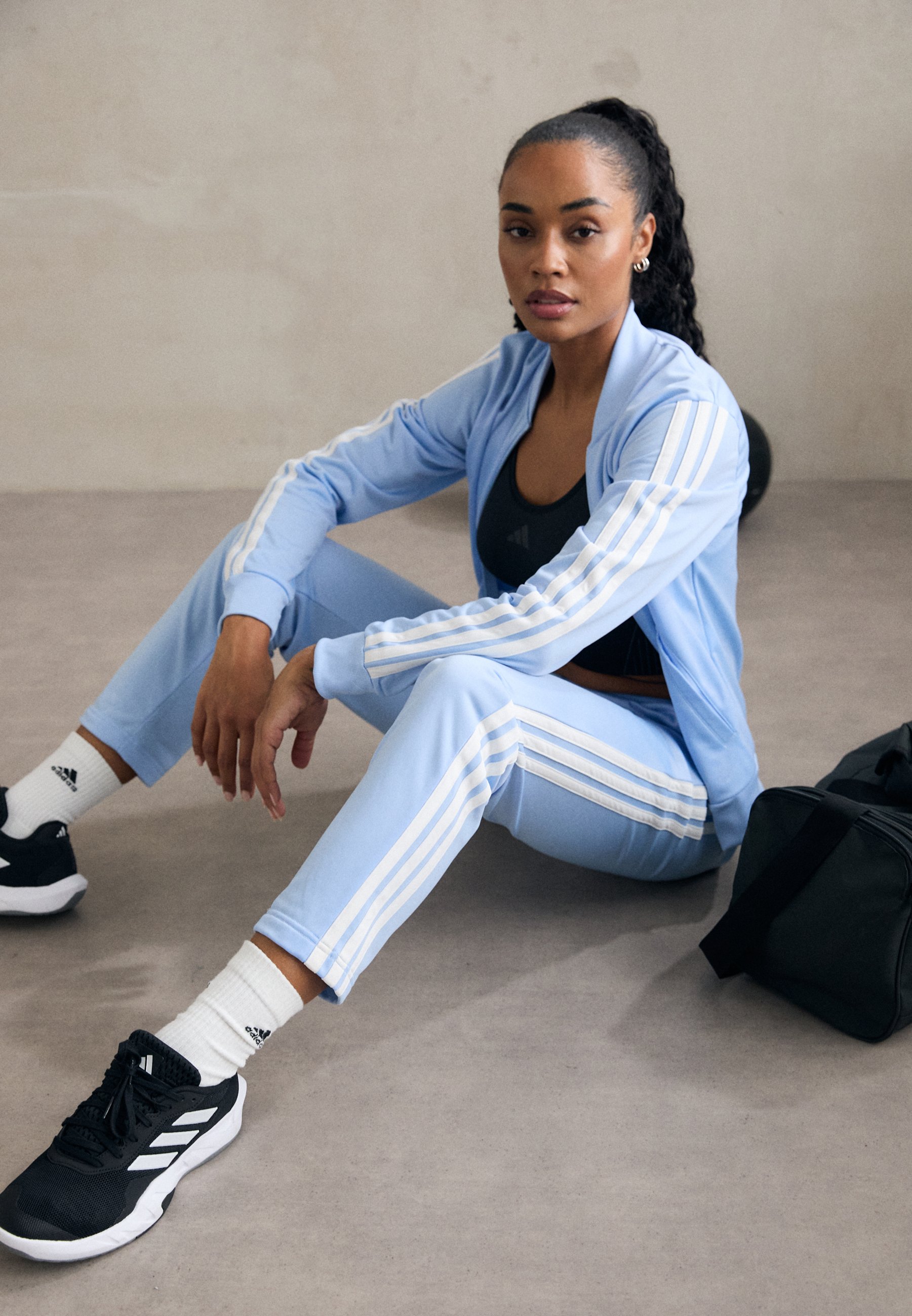 adidas gazelle silver green womens AA-C20 (Adidas future icons 3 stripes tracksuit black/white) 32297165   Otahuhu Shoes
