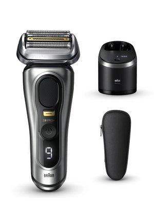 BRAUN ELEKTRISCHER RASIERER - SERIES 9 PRO+ 9567CC WET&DRY - SILVER - Electric razor - silver