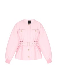 Imitatieleren jas - rose