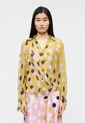 FELICITY - Gombos blúz - giant absynth/blinding lights/ giant pink lavender