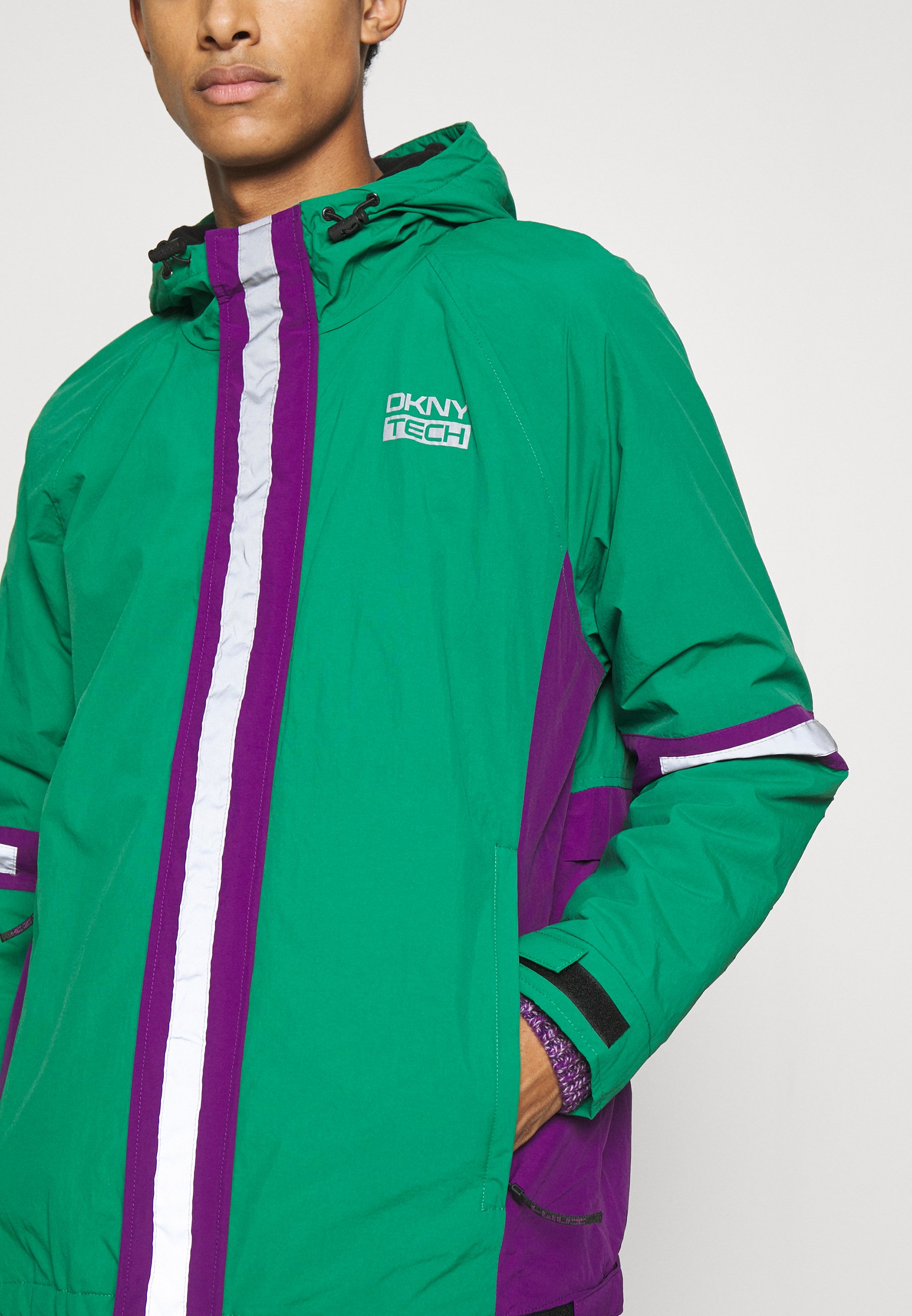 DKNY TOUCH RETRO HOODY - Light jacket 