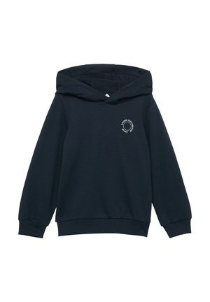 MIT UND KLEINEM DETAIL - Kapuzenpullover - navy