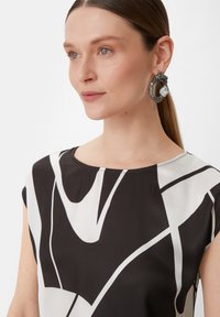 comma T-Shirt print - schwarz