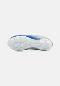 Diadora CATTURA II JR UNISEX - Nogometne kopačke za čvrstu podlogu - silver/blue/white