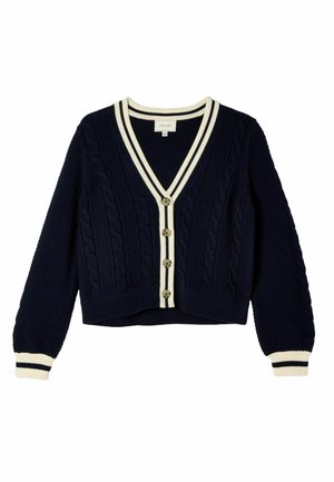 REGULAR FIT  - Strickjacke - navy