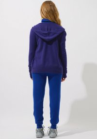 Authentic Cashmere COLOMBIS FULL ZIP WITH HOOD - Kardigan - purple