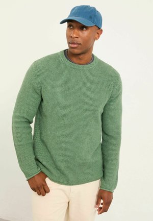 REGULAR FIT - CREW NECK  - Strickpullover - green