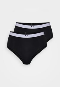 WOMEN HIGH WAIST BRAZILIAN 2 PACK - Slip - black