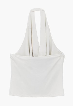 OXXO, OXXO COWL NECK BODYCON SLEEVELESS BLOUSE - Camicetta - cloud dancer
