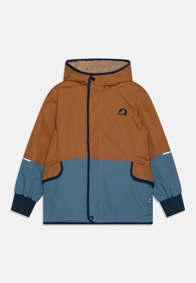 Finkid MOSKA MUKKA UNISEX - Lumilautailutakki - almond/navy