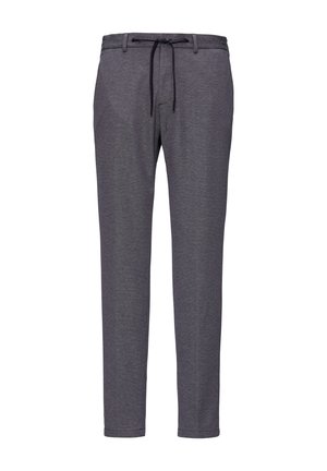 s.Oliver BLACK LABEL MIT STRUKTUR - Suit trousers - navy