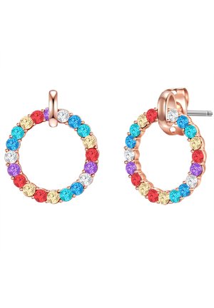 VERZIERT MIT KRISTALLEN VON SWAROVSKI®  - Øreringe - rose gold-coloured