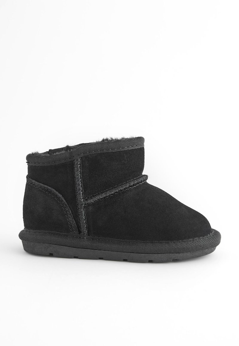 Next PULL-ON STANDARD - Babacipők - black suede