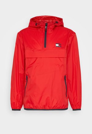 TECH CHICAGO POPOVER UNISEX - Windbreaker - deep crimson