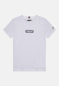 Tommy Hilfiger Triko s potiskem - white