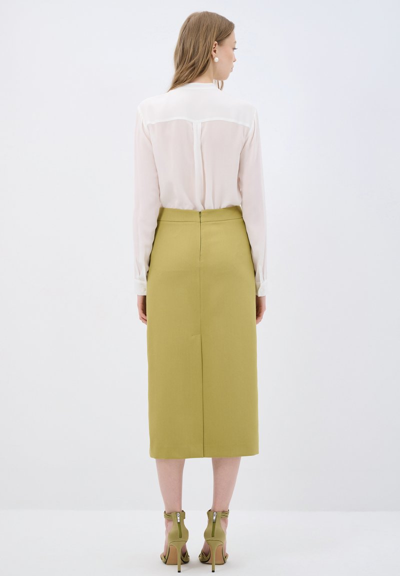 adL Maxi skirt olive/olive Zalando