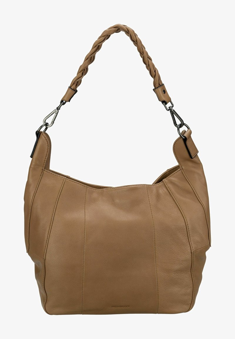 FREDsBRUDER BREVION HOBO - Handbag - iced coffee