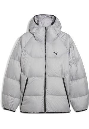 PUFFER MIT KAPUZE - Untuvatakki - gray echo