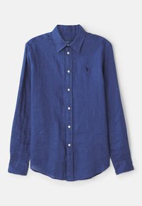 CLASSIC FIT LINEN SHIRT - Gombos blúz - gem blue