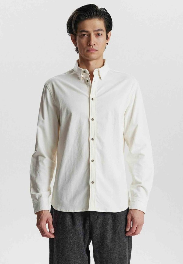 LEIF SOLID - Hemd - tofu