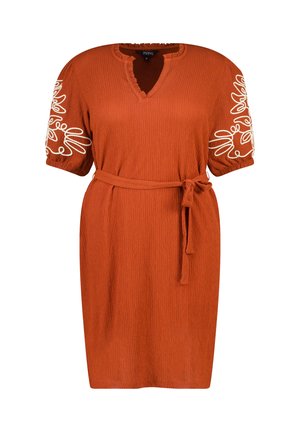 Robe de jour - brique red