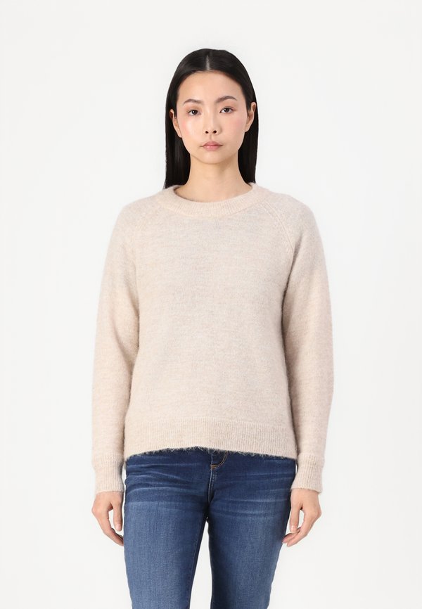 SLFLULU LS O-NECK B NOOS - Jumper - birch melange