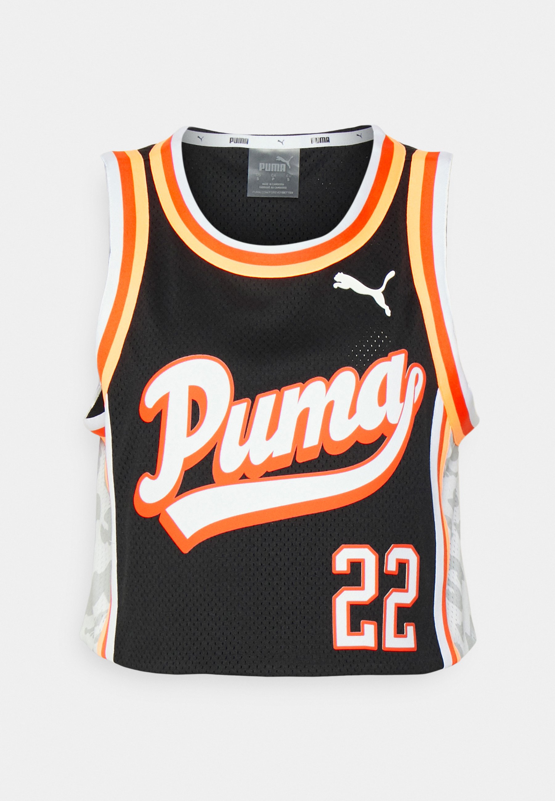 Puma BALLIN CROP - Top - black 