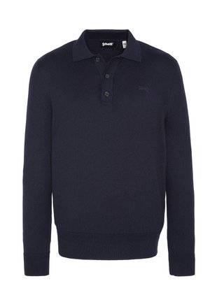 Schott Polo - bleu marine