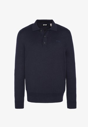 Schott Polo - bleu marine