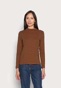 TOM TAILOR TURLTE NECK - Camisola de manga comprida - brown
