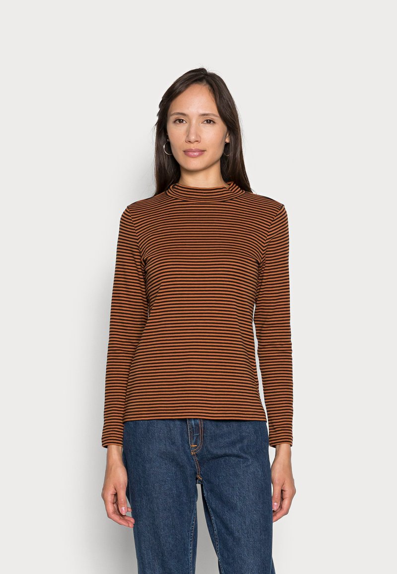 TOM TAILOR TURLTE NECK - Camisola de manga comprida - brown