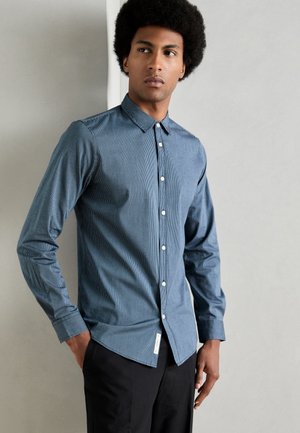 Scotch & Soda SEASONAL ESSENTIALS STRIPED SHIRT - Formāls krekls - night